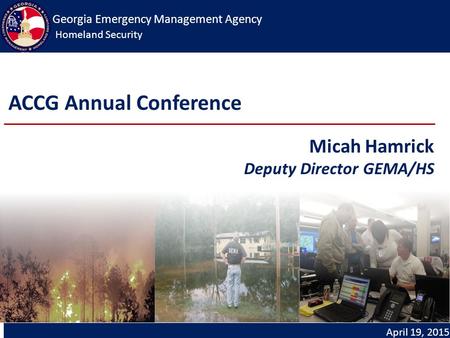Georgia Emergency Management Agency Homeland Security