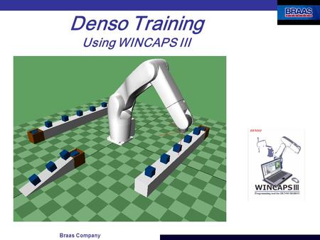 Denso Training Using WINCAPS III