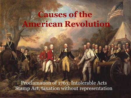 AP US History DBQ about taxation without representation?