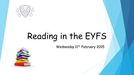 Reading in the EYFS Wednesday 11 th February 2015.