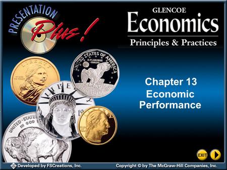 Chapter 13 Economic Performance