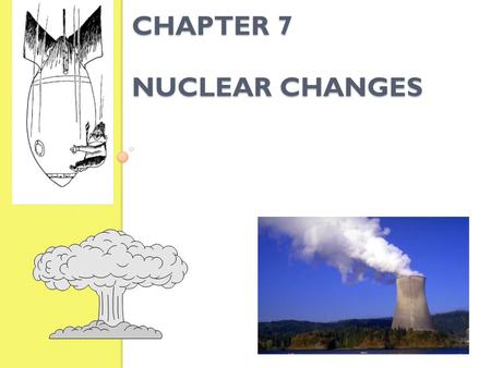 Chapter 7 Nuclear changes