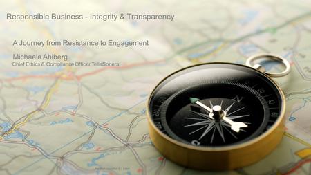 Responsible Business - Integrity & Transparency