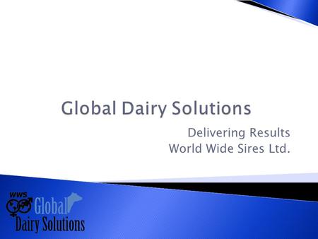 Global Dairy Solutions