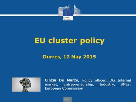 EU cluster policy Durres, 12 May 2015