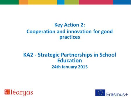 KA2 - Strategic Partnerships in School Education