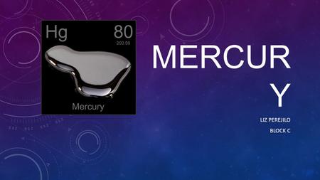 Mercury Liz perejilo Block c.