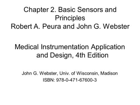 Medical Instrumentation Application and Design, 4th Edition