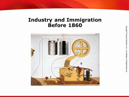 TEKS 8C: Calculate percent composition and empirical and molecular formulas. Industry and Immigration Before 1860.