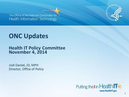 Data Gathering HITPC Workplan HITPC Request for Comments HITSC Committee Recommendations gathered by ONC HITSC Workgroup Chairs ONC Meaningful Use Stage.