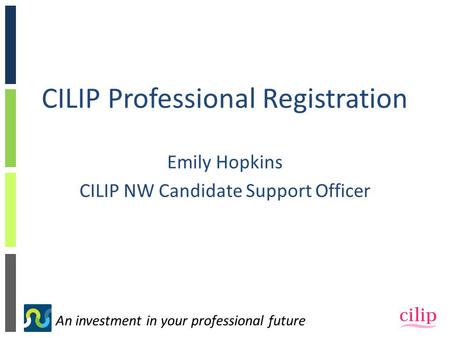 CILIP Professional Registration