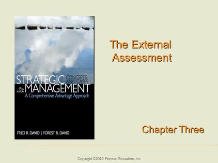 The External Assessment Chapter Three