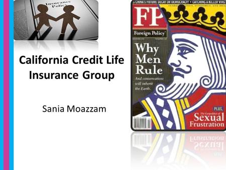 California Credit Life Insurance Group