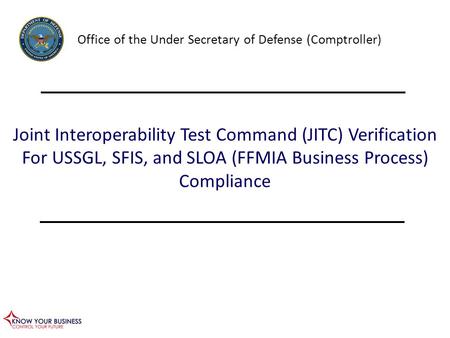 Office of the Under Secretary of Defense (Comptroller)