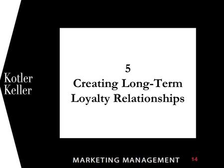 5 Creating Long-Term Loyalty Relationships