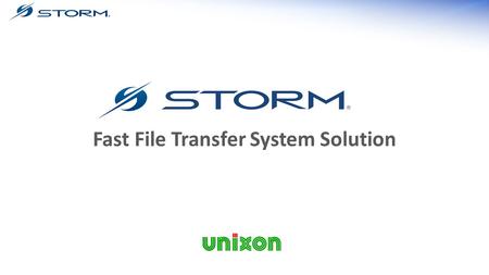 Fast File Transfer System Solution. Many & Large Files Transfer Too large to send via online Too slow to send via online Expensive satellite communication.