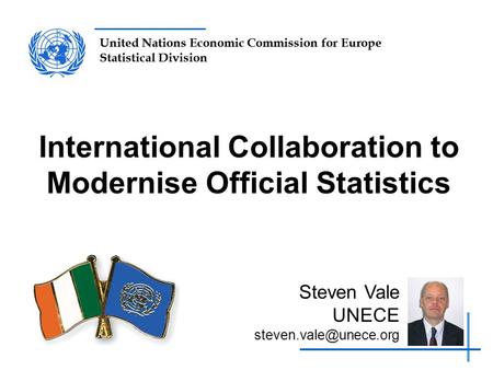 International Collaboration to Modernise Official Statistics