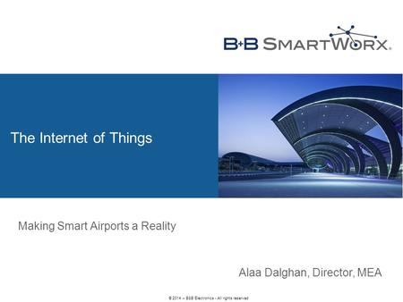 Making Smart Airports a Reality