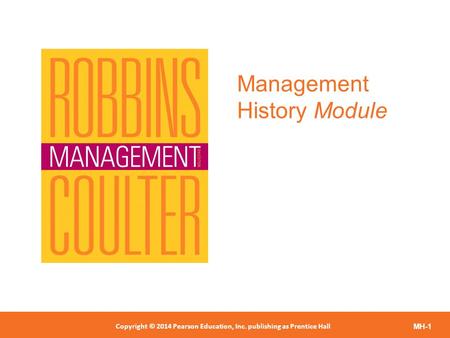 Management History Module