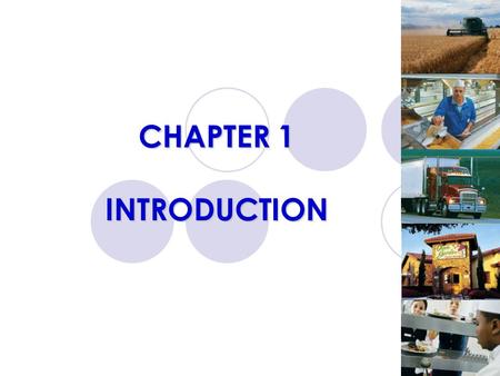 CHAPTER 1 INTRODUCTION. LEARNING OBJECTIVES Describe and Explain concepts, functions and nature of OM Identify current OM problems, issues and trends.