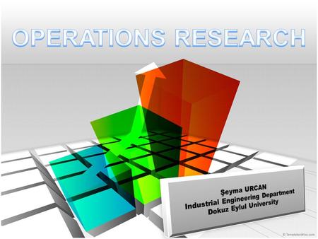 What Is The Operations Research? Operational research,also known as operations research,is an interdisciplinary mathematical science that focuses on the.