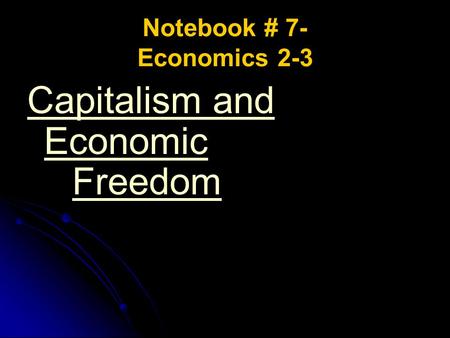 Notebook # 7- Economics 2-3