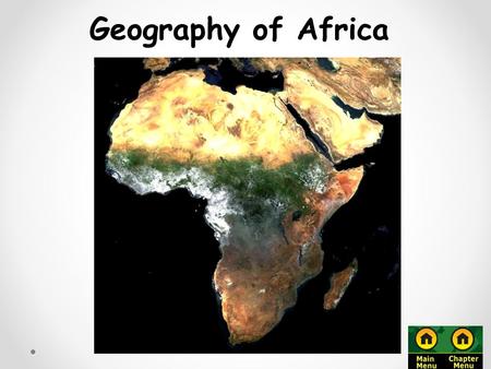 Geography of Africa.