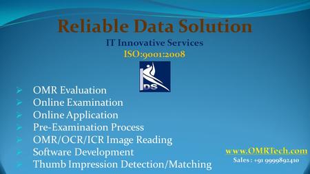 Reliable Data Solution IT Innovative Services