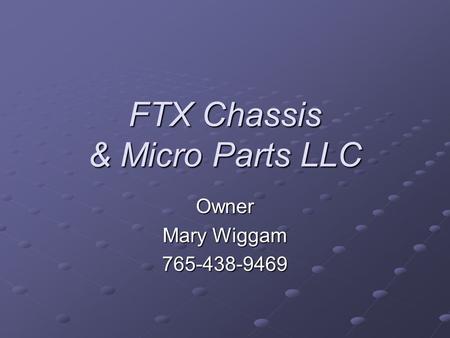 FTX Chassis & Micro Parts LLC