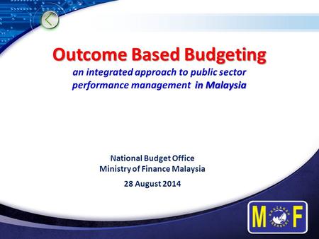 Outcome Based Budgeting