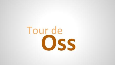 Oss Tour de. Our masters program ●Masters of fine arts, Art College of Oss ●Students from Estonia, Greece, India, Japan, China and Netherlands.