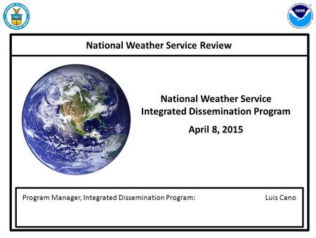 National Weather Service Review