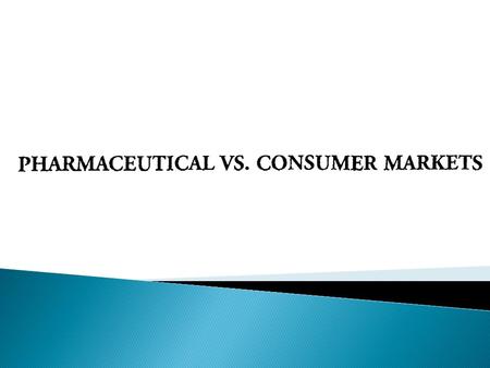  Particular aspects of pharmaceutical marketing 1. Stringent regulations of the industry compared to consumer markets 2. The need for huge R&D investment.