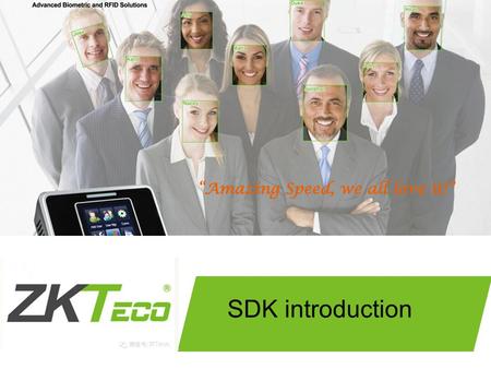 SDK introduction.