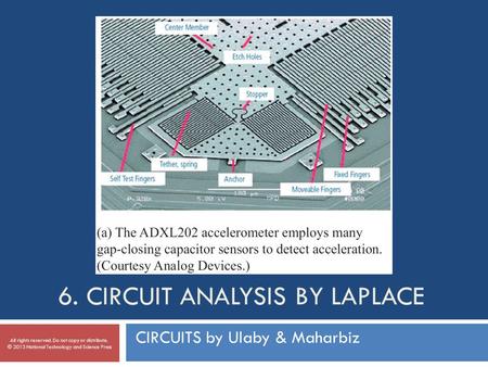 6. Circuit Analysis by Laplace