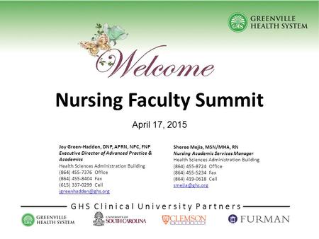 Nursing Faculty Summit