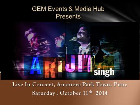 GEM Events & Media Hub Presents