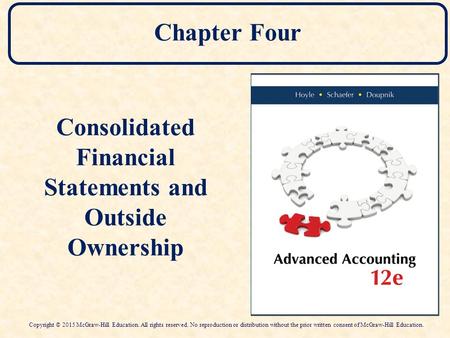 Consolidated Financial Statements and Outside Ownership