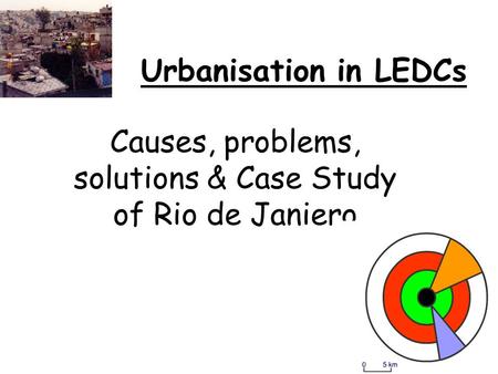 Causes, problems, solutions & Case Study of Rio de Janiero