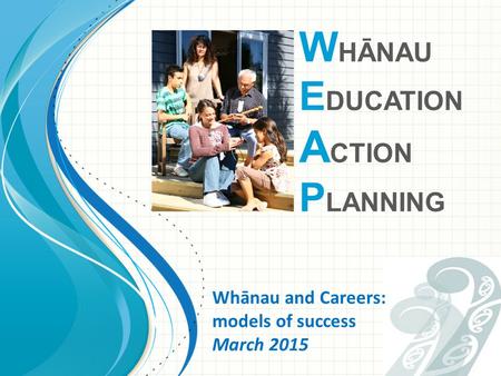 Whānau education action planning
