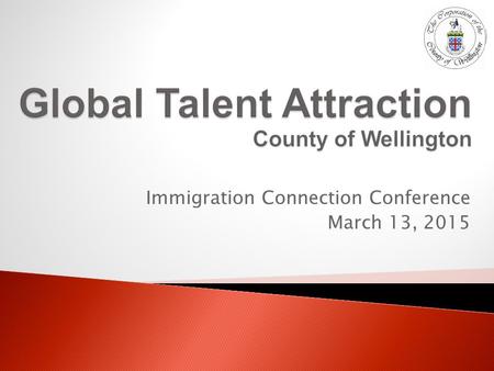 Immigration Connection Conference March 13, 2015.