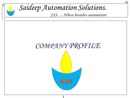 Saideep Automation Solutions.