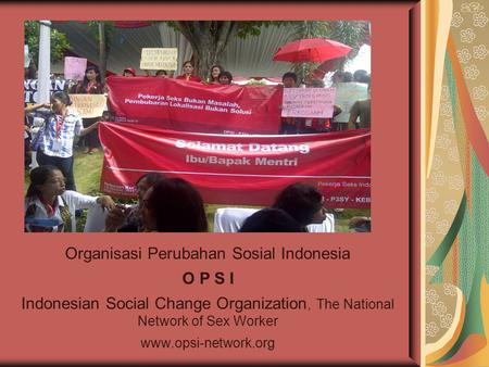 Organisasi Perubahan Sosial Indonesia