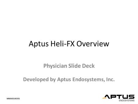 Aptus Heli-FX Overview