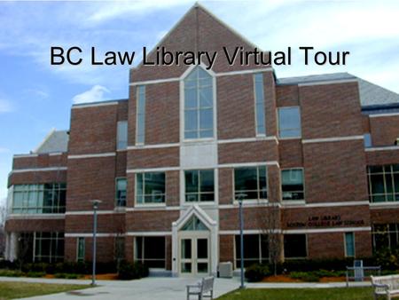 BC Law Library Virtual Tour. Eagle One Card = Library Card.