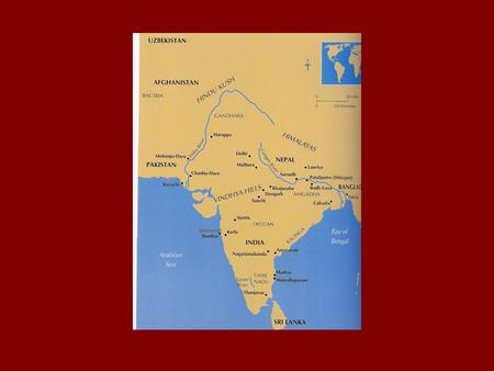 Vedic Period Aryans migrated from the W (Caspain and Black Sea) into NW part of India (around the banks of the Indus and its tributaries) Oral tradition.