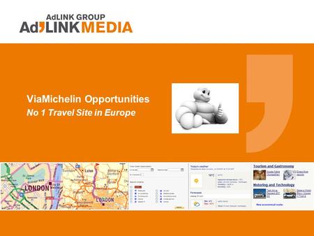 ViaMichelin Opportunities No 1 Travel Site in Europe.