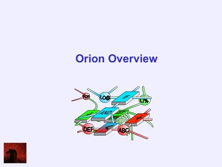 Orion Overview. We build an internal model of the world, so we can predict future behaviour - we make the model out of active structure so it is interoperable.