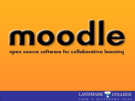 Moodle Michael Nieckoski March 2008. What is Moodle?.  Constructionism asserts that learning is particularly effective when constructing something for.