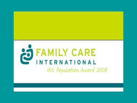 About FCI Established in 1987 as non profit organization. Work in Africa, Latin America and the Caribbean. Mission FCI is dedicated to making pregnancy.